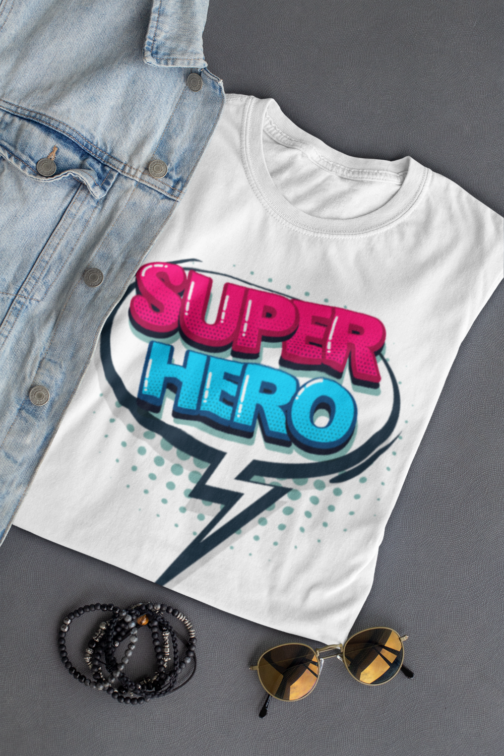 COMIC Superhero Unisex t-shirt