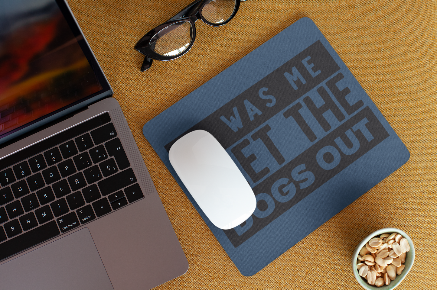 IT WAS ME Funny Mousepad - Fun Desk Accessory