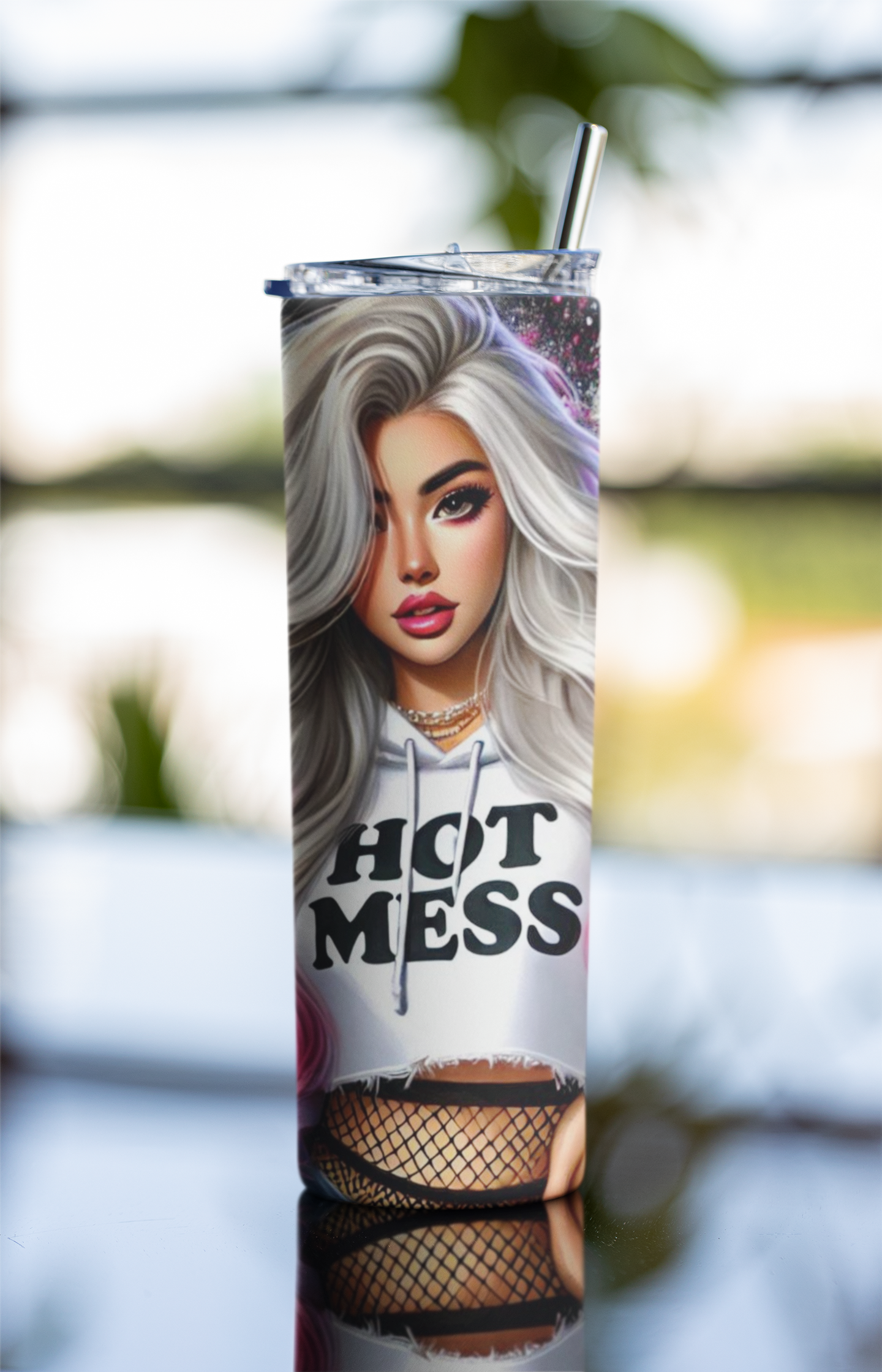 HOT MESS Stylish Stainless-steel tumblers