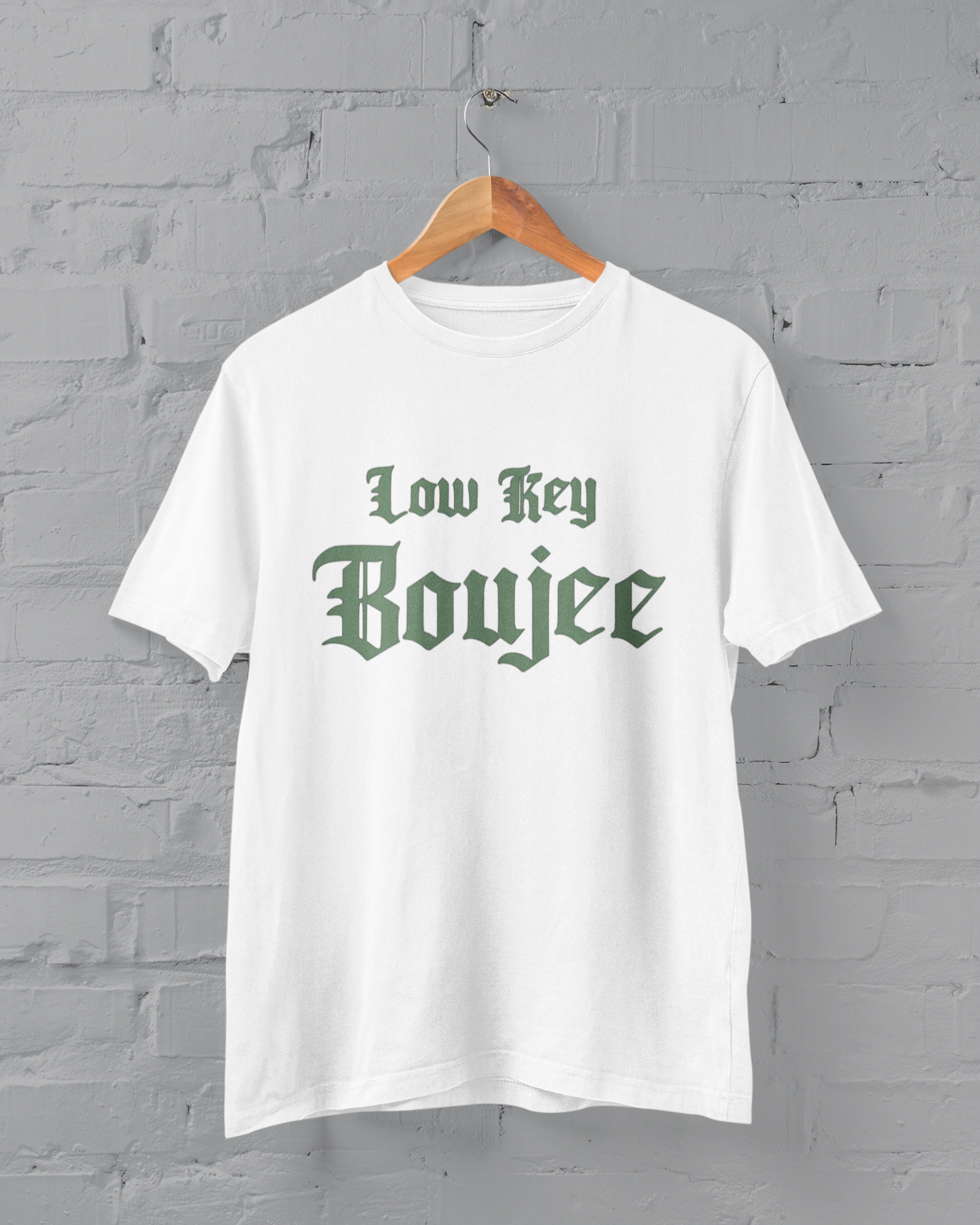 LOW KEY BOUJEE Adult t-shirt