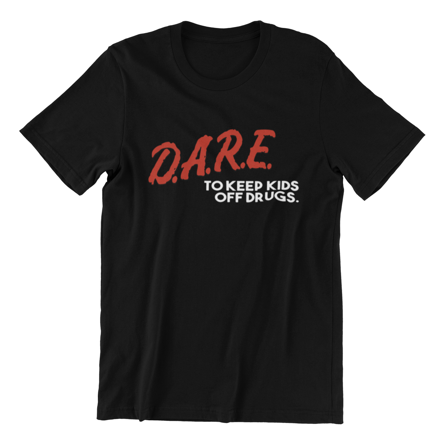 DARE Old School Retro Adult T-shirt