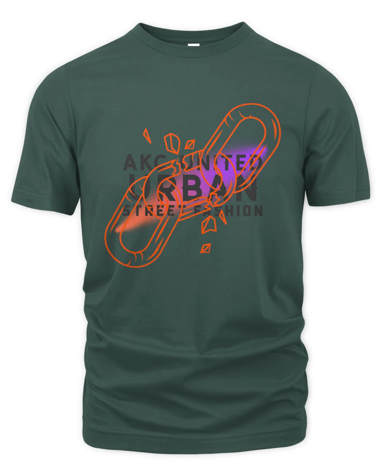 Urban Street Fashion Organic Cotton Custom Design T-shirt