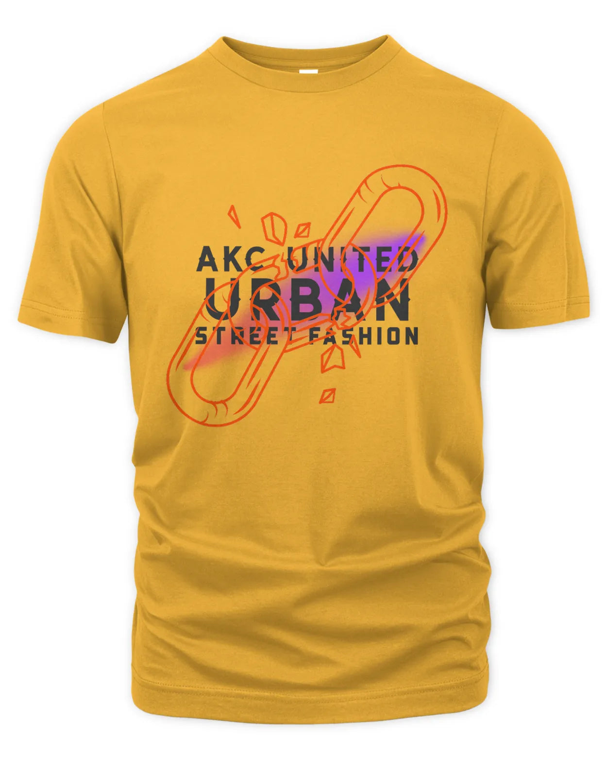 Urban Street Fashion Organic Cotton Custom Design T-shirt