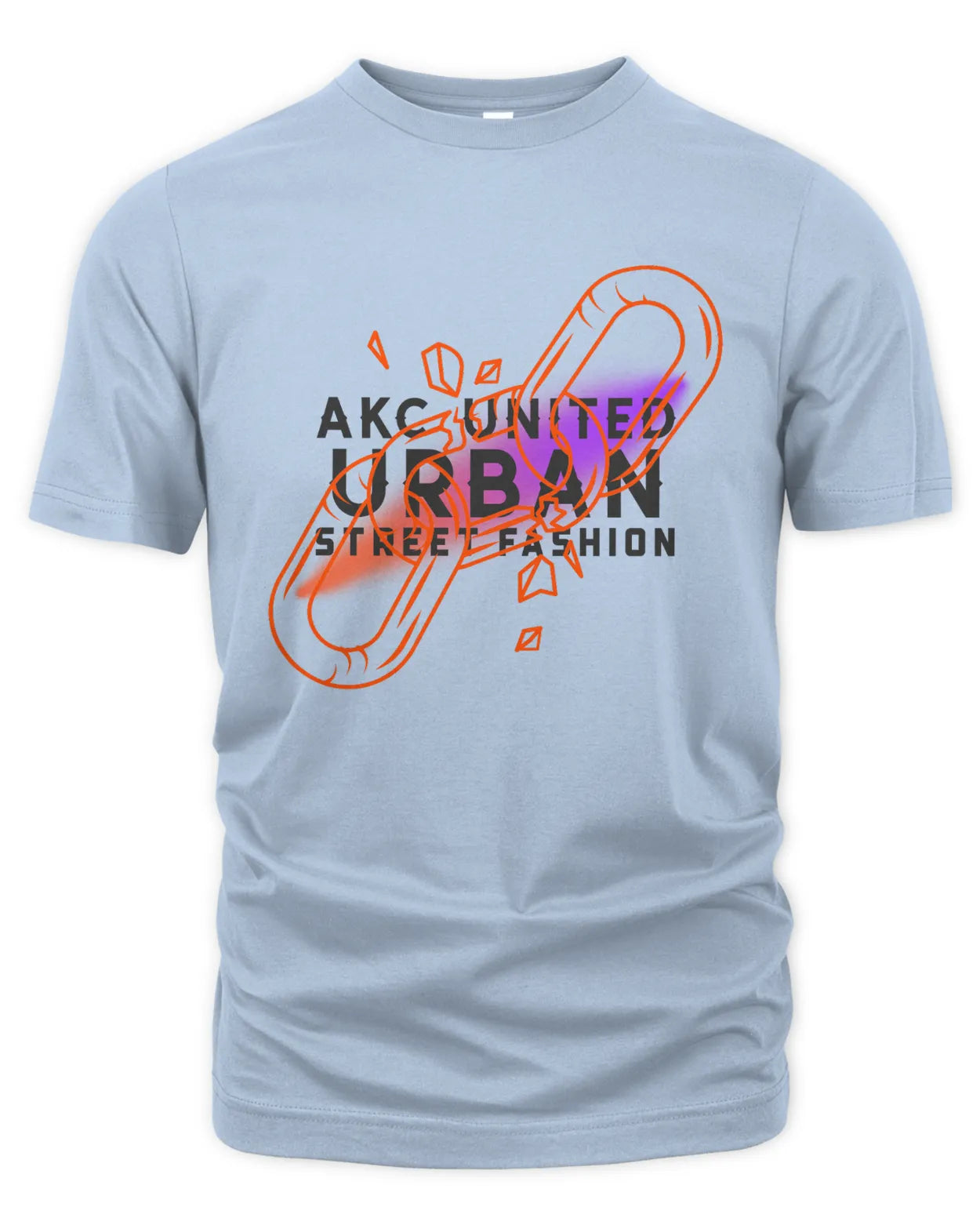 Urban Street Fashion Organic Cotton Custom Design T-shirt