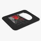 Hope Cap Illustration Mouse Pad — "Dream Big. Stay Woke. Keep Fighting" Desk Mat