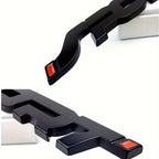 3D Metal Sport Sticker Chrome Decal Emblem Badge for All Cars and Bikes (Black)