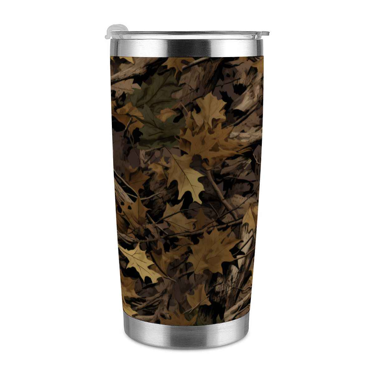 20oz Tumbler with Lid and Straw (Made in USA) HuntingCamo