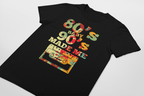 80's and 90's Made Me Retro Iron-On Transfer, Vintage Cassette Design, T-Shirt Transfer