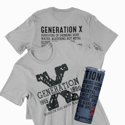 GEN-X Popular Custom Graphic Tumbler