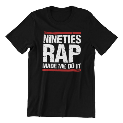 90's Rap Adult T-Shirt for Classic Hip-Hop Enthusiasts