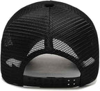 Embroider Flag Washed Baseball Cap, Cotton Trucker Hat
