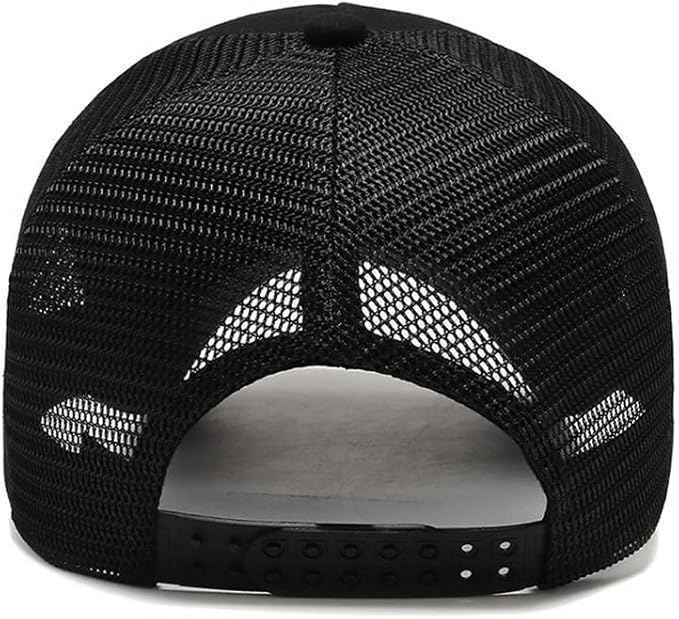 Embroider Flag Washed Baseball Cap, Cotton Trucker Hat