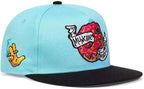 Blue Doughnut Embroidery Baseball Cap Adjustable Trucker Dad Hat Outdoor Sports Golf Hip-Hop Hats