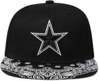 Star Embroidery Baseball Cap Golf Dad Hip-hop Hat Adjustable Outdoor Sunscreen for Men Women