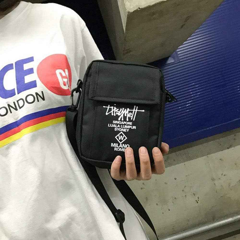 Multifunction Tactical Bag Zipper Closure Storage Bag Small Waist Pack Outdoor Pocket Camera Bag Mobile Phone Bag Black