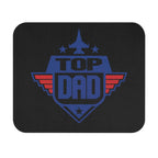 Top Dad Mouse Pad – Aviation Pilot Dad Gift, Father’s Day Desk Accessory