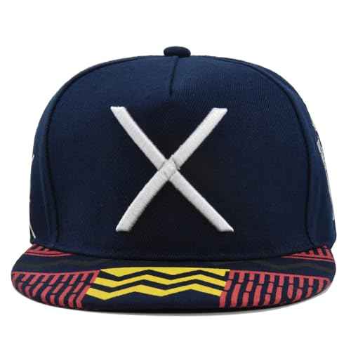 Hip Hop Embroidered X Baseball Cap Personality Flat Eaves Cap Trucker Cap Tyler Fashion Cap (HH505-9)