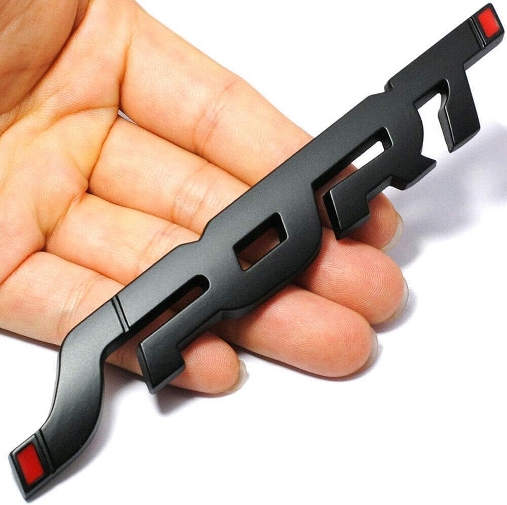 3D Metal Sport Sticker Chrome Decal Emblem Badge for All Cars and Bikes (Black)