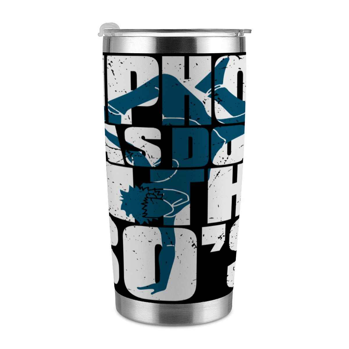 20oz Tumbler with Lid and Straw (Made in USA) HiphopWasDopeInThe80'S