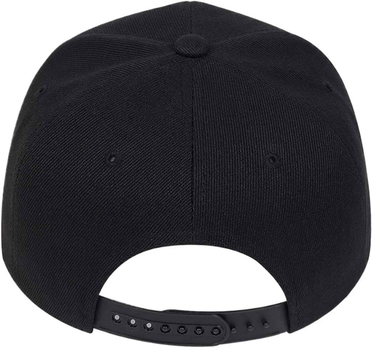 Smiling Face Embroidery Baseball Cap Adjustable Hip Hop Sport Hats Men Women Outdoor Sun Hats Cap(Black)