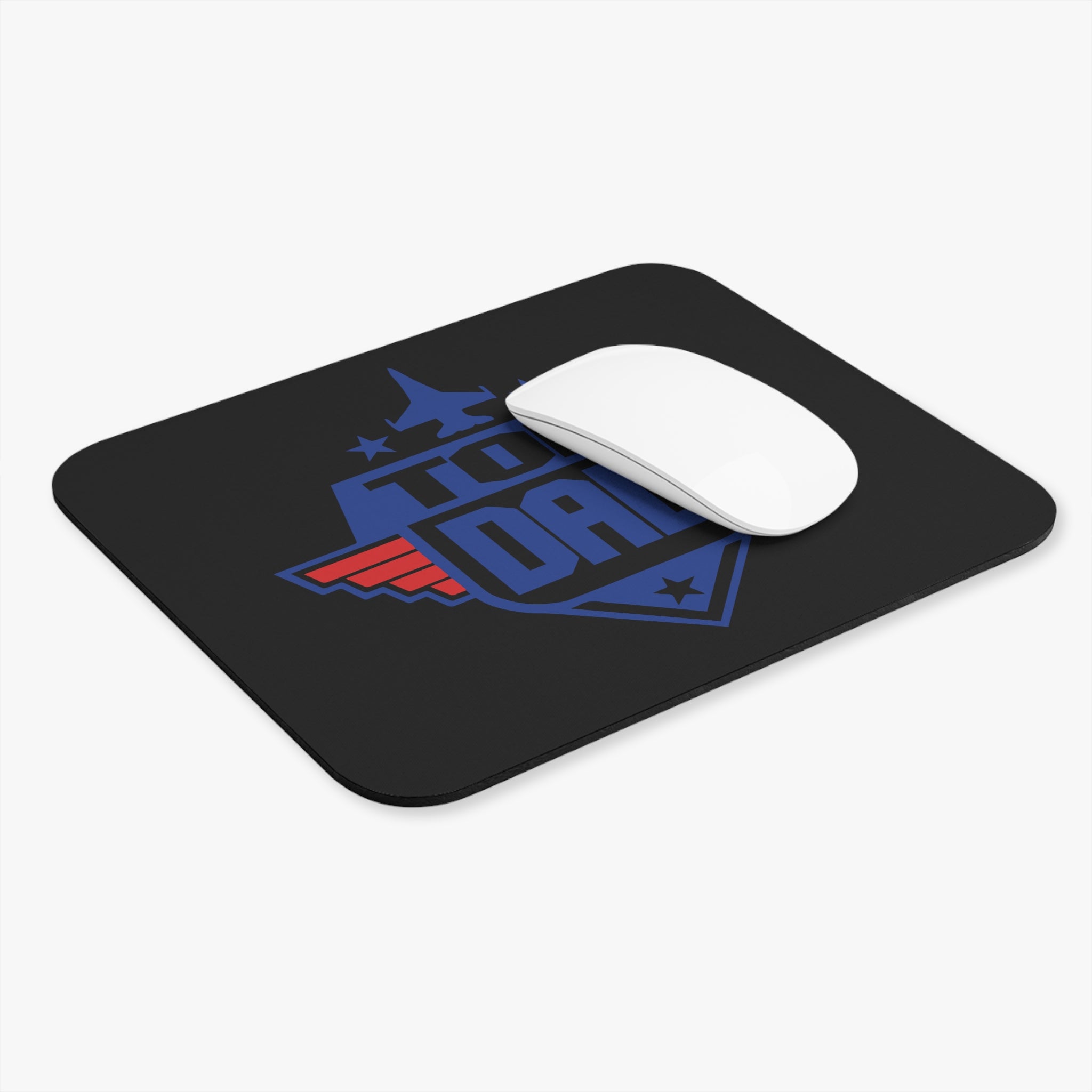 Top Dad Mouse Pad – Aviation Pilot Dad Gift, Father’s Day Desk Accessory