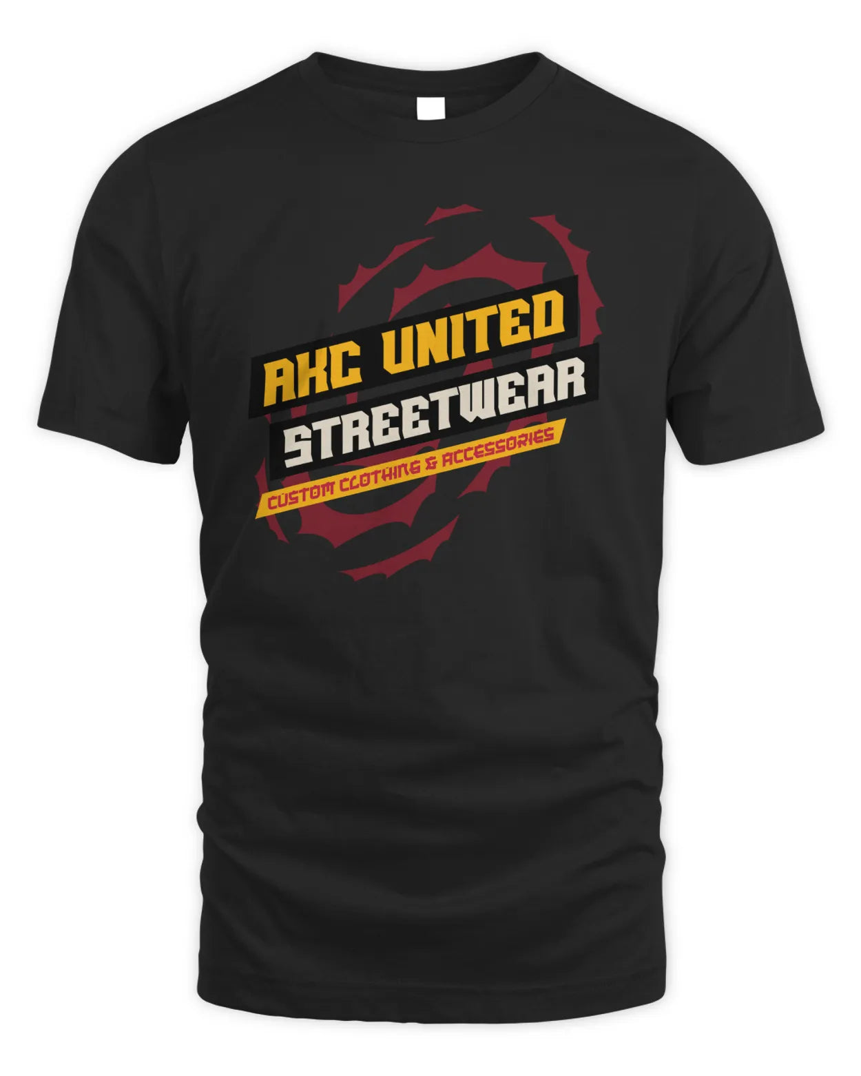 Orange Blast Custom Brand Graphic Tee