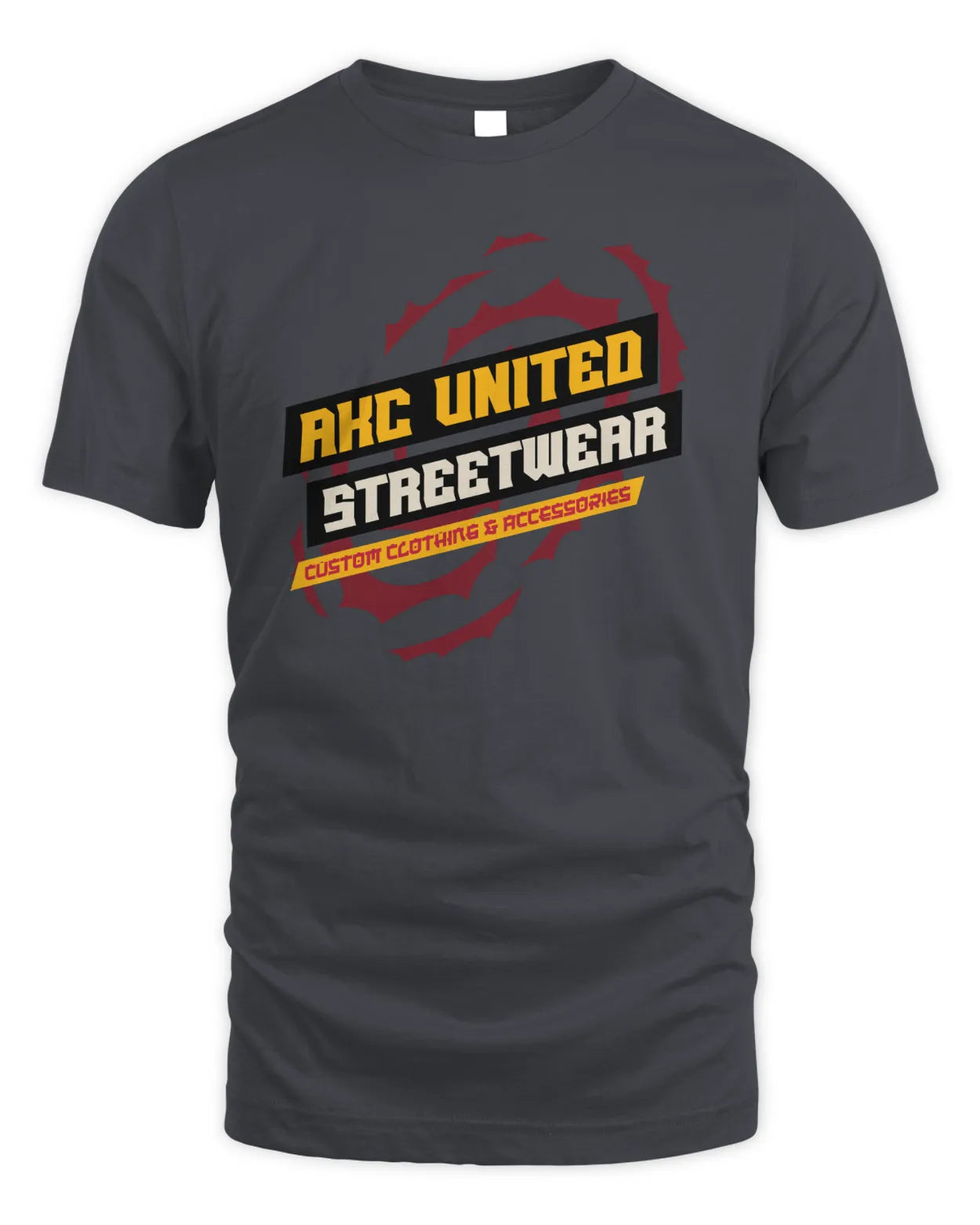 Orange Blast Custom Brand Graphic Tee