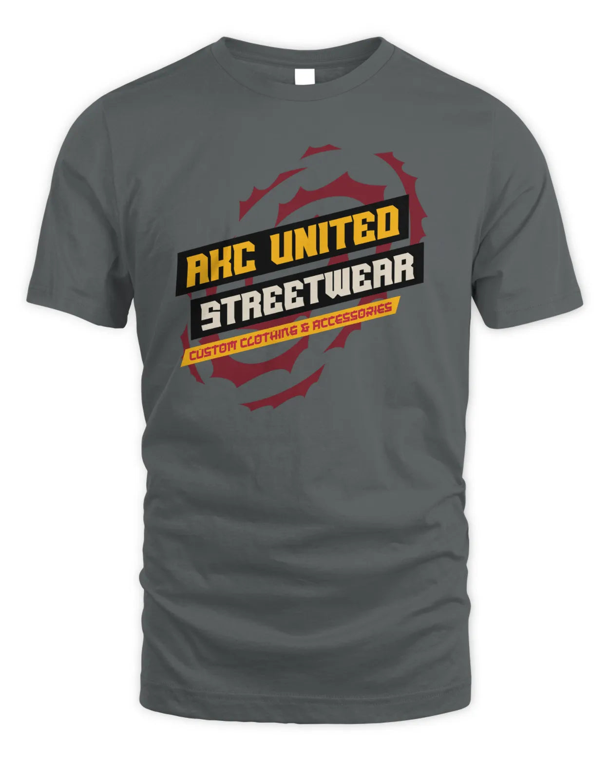Orange Blast Custom Brand Graphic Tee