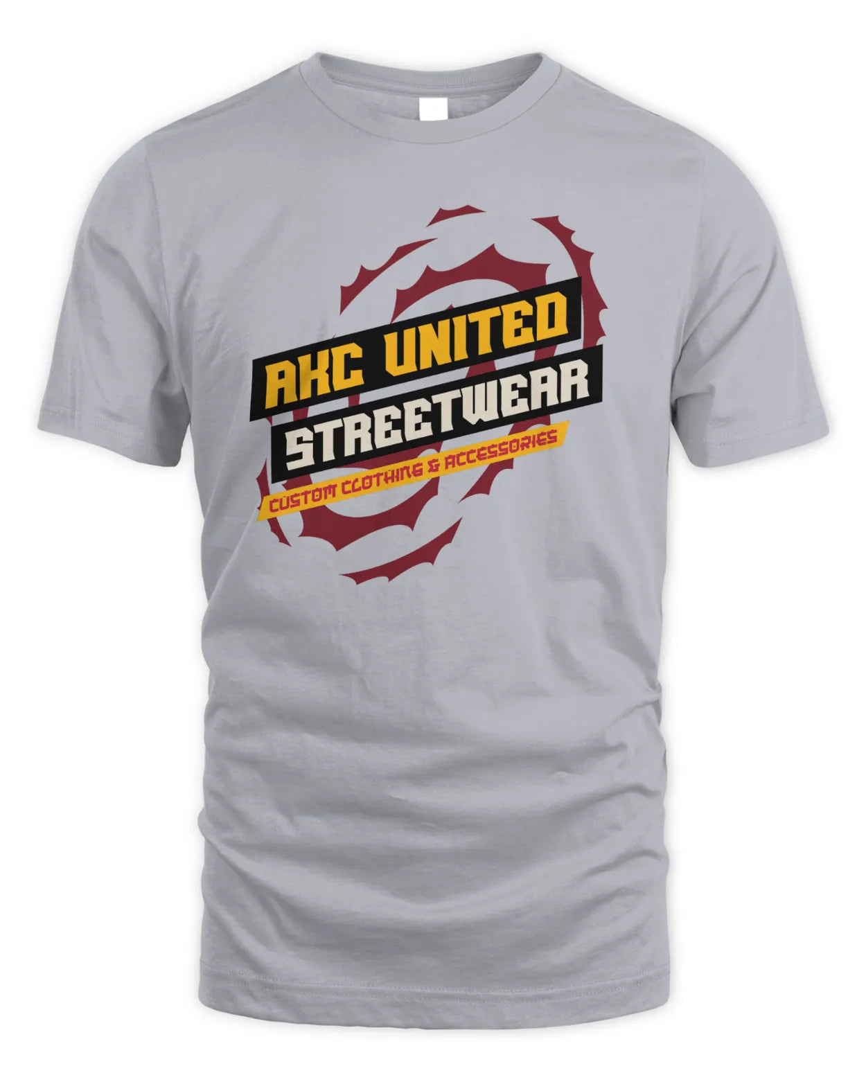 Orange Blast Custom Brand Graphic Tee