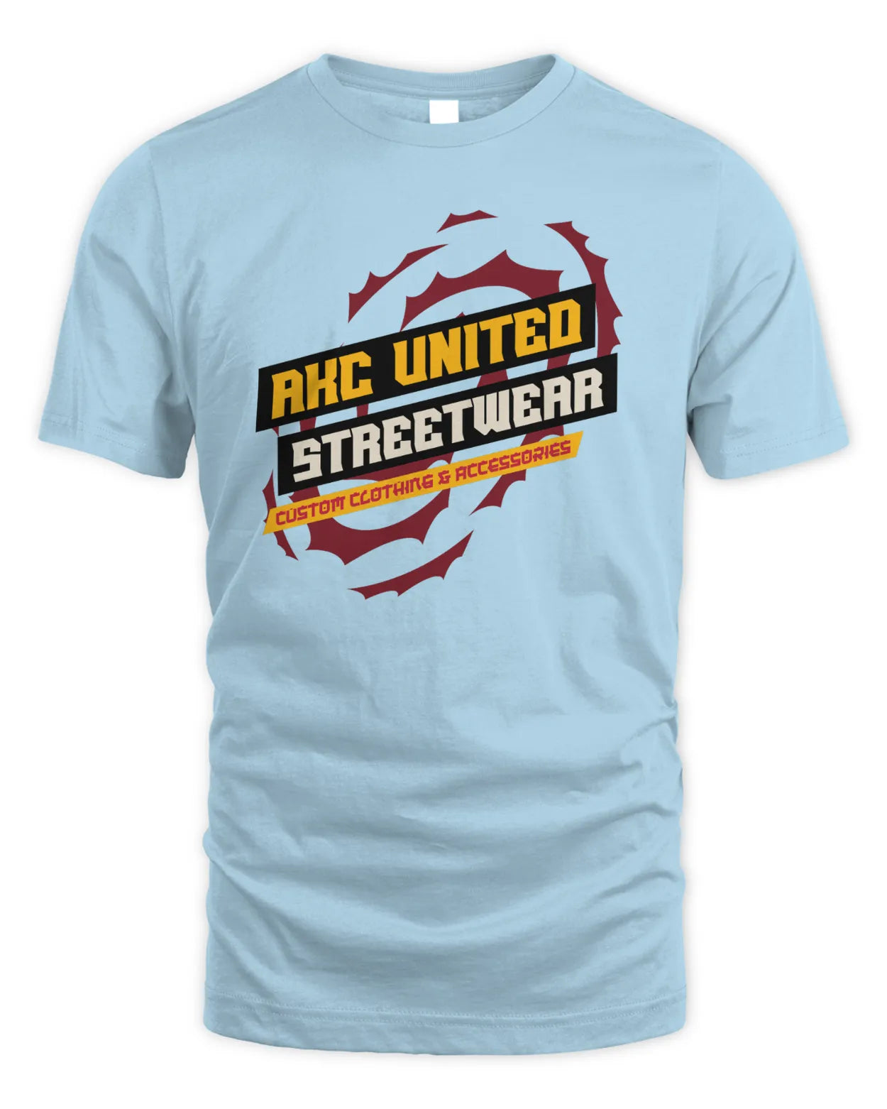Orange Blast Custom Brand Graphic Tee