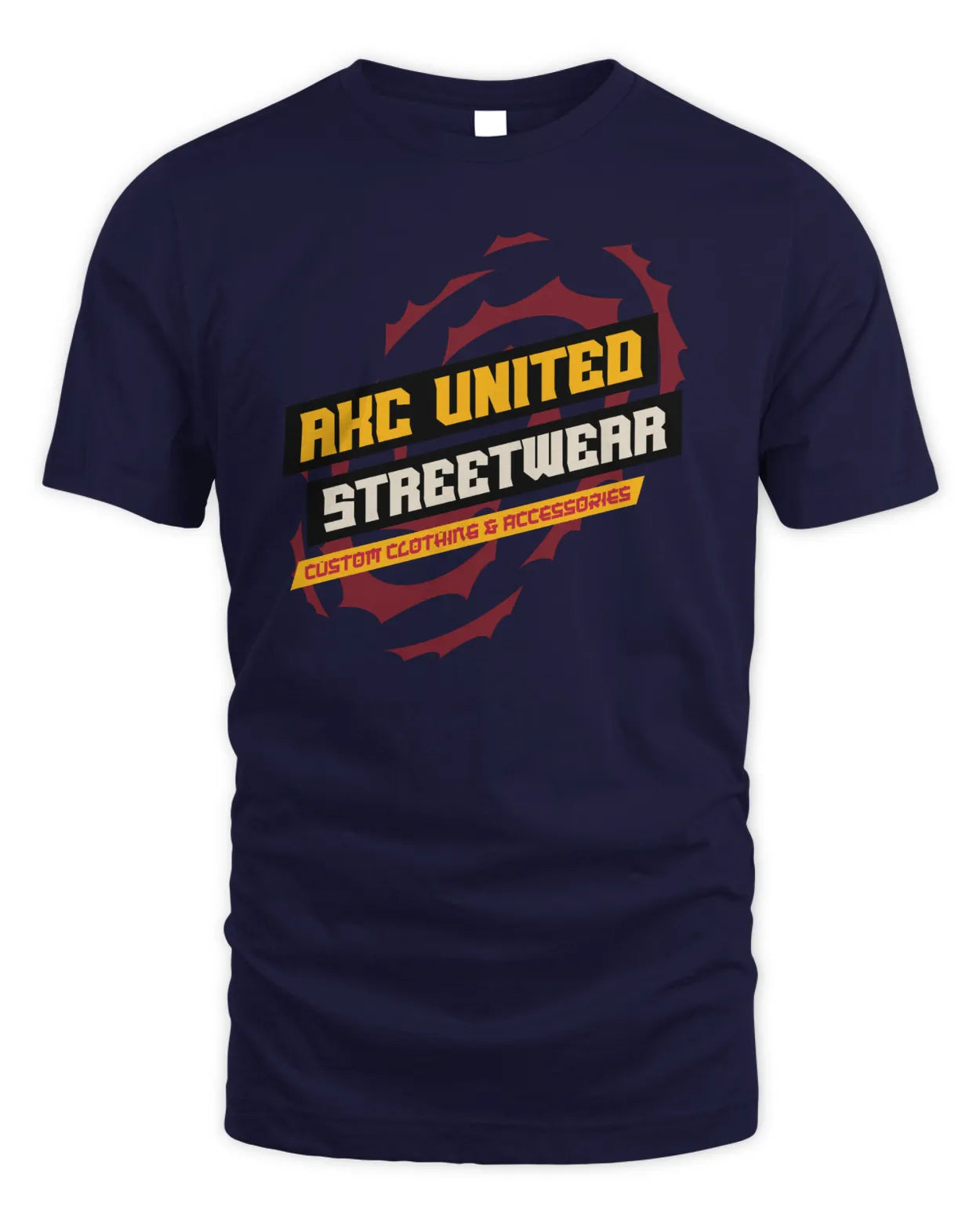 Orange Blast Custom Brand Graphic Tee