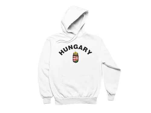 Hungary National Pride Pullover Hoodie, More Colors, Coat of Arms Design
