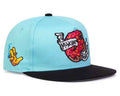 Blue Doughnut Embroidery Baseball Cap Adjustable Trucker Dad Hat Outdoor Sports Golf Hip-Hop Hats