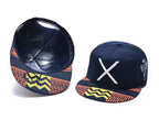 Hip Hop Embroidered X Baseball Cap Personality Flat Eaves Cap Trucker Cap Tyler Fashion Cap (HH505-9)