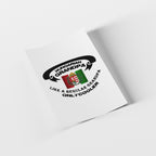 Notebook with 'Hungarian Grandpa' design on a white background