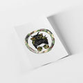 Military Camo Design Iron-on Transfer Decal, White T-Shirt Vinyl Sticker
