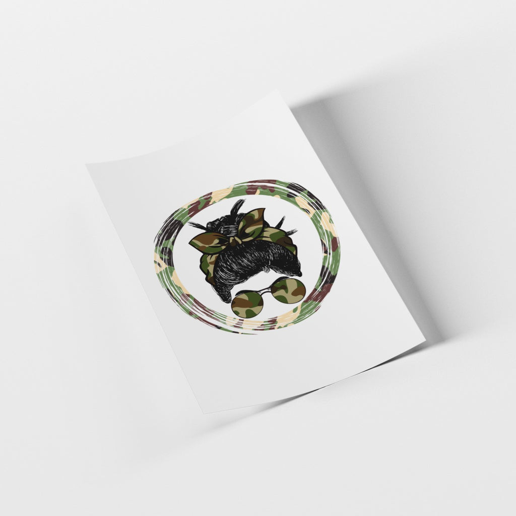 Decorative plate with a floral design on a white surface