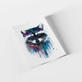 Color Splash Colorful Animals Iron-On Decal, Unique Design, Decorative Heat Transfer Art for Totes and Fabric