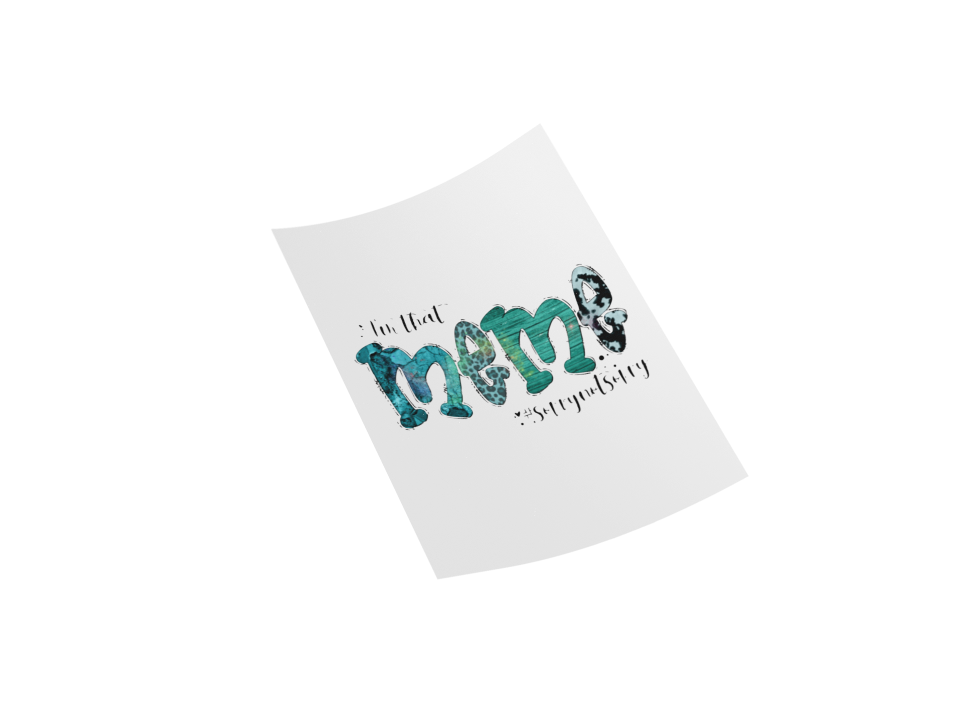 I'm That MEME Funny DTF Transfer Iron on Decal
