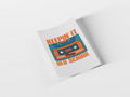 Keepin' it Old School DTF Transfer Iron on Decal