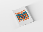 Keepin' it Old School DTF Transfer Iron on Decal
