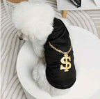 Pet Dogs Breathable Vest Tank Top, Dog Cat Sleeveless Apparel Summer T Shirt Puppy Costumes Black