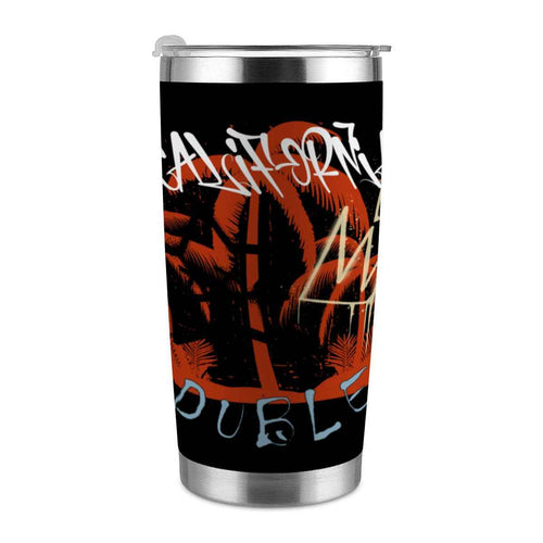20oz Tumbler with Lid and Straw (Made in USA) # DoubleupCalifornia