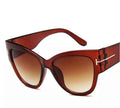 Luxury Designer Sunglasses T Fashion Cat Eye Oversized