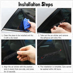 3D Metal Sport Sticker Chrome Decal Emblem Badge for All Cars and Bikes (Black)