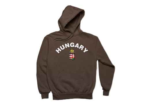 Hungary National Pride Pullover Hoodie, More Colors, Coat of Arms Design