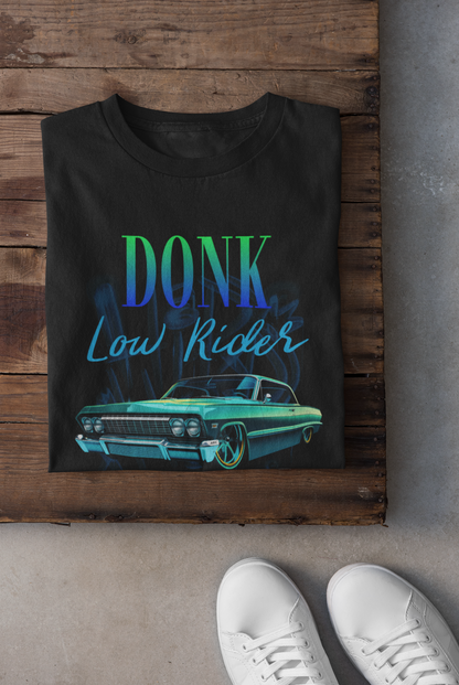 AKC URBAN Lowrider Blue DTF Transfer 12"x12" for Customizing Gear with Vibrant Blue Designs and Long-Lasting Prints