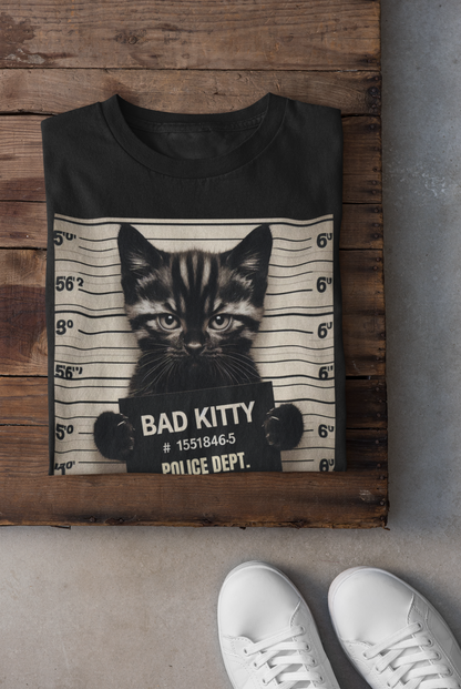 Bad Kitti Funny Popular T-shirt