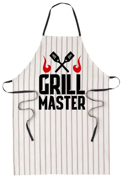 GRILL MASTER Apron - BBQ Apron with Multiple Pockets