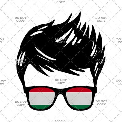 Hungarian HOME BOY Iron on Decal - Show Your Style!